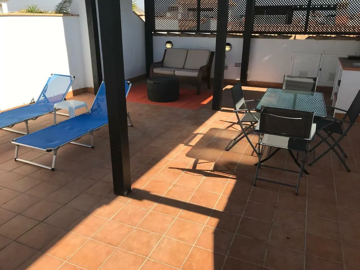 Apartamento Venavera Playa Jardines De Nuevo Vera J2-2C Atico Primera Linea Wifi Apartment
